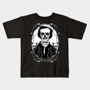 The Black Cat - E. A. Poe Kids T-Shirt